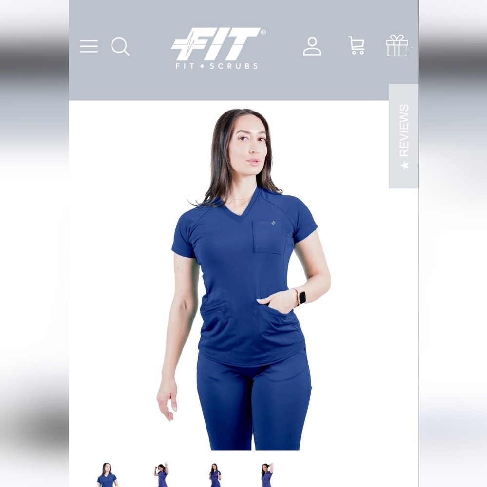 Fitscrubs evrpur scrub set